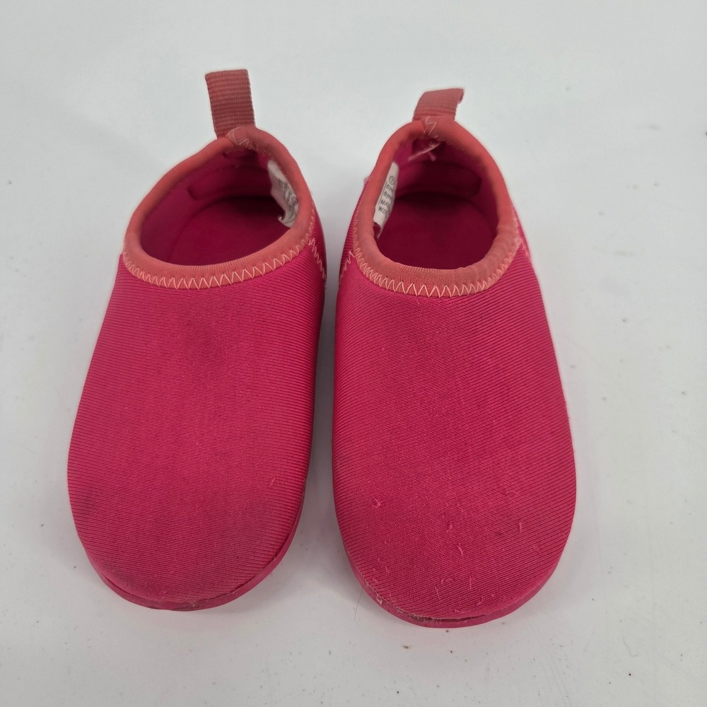 Minnow Kids Pink Slip On Water Shoes Aqua Socks Size US 7 AU 6